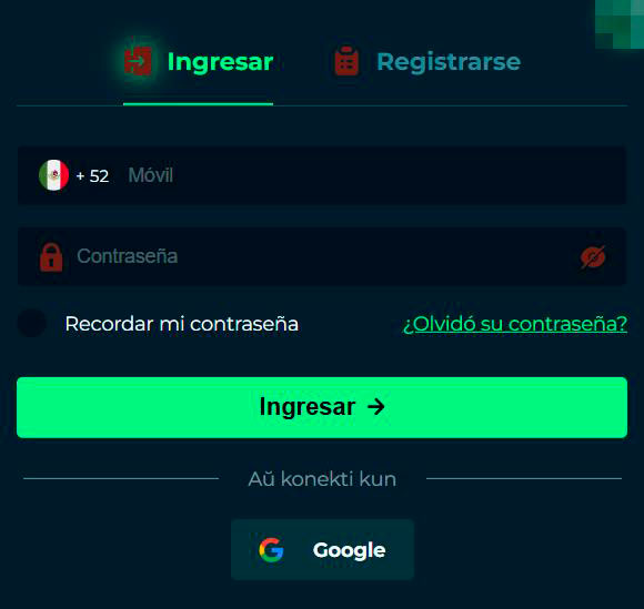 Iniciar sesión en el casino Rajajoy